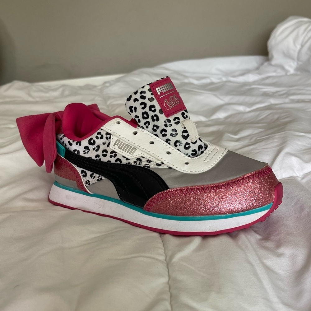 Euc Kids PUMA x L.O.L. SURPRISE! Future Rider Diva Little Kids' Shoes.
